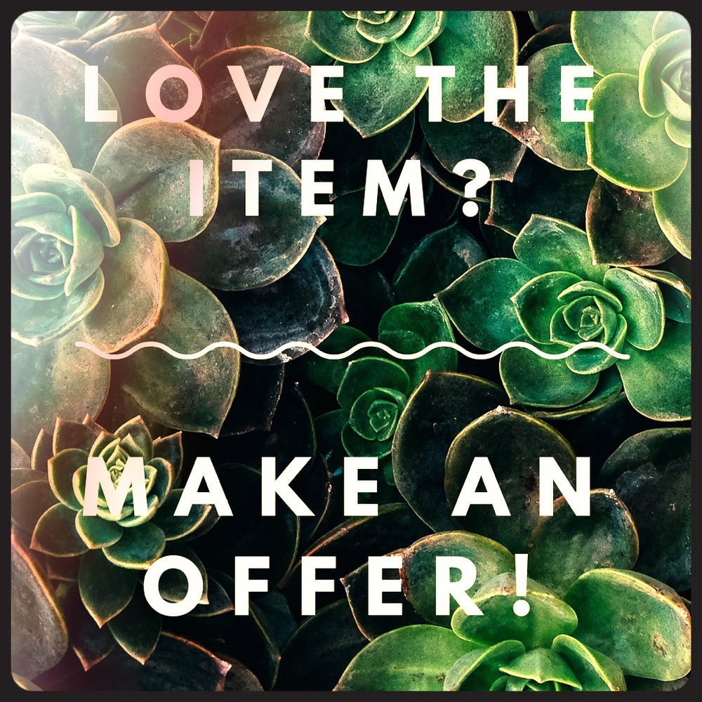 All prices are negotiable, make an offer 😀